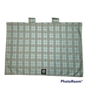 Balboa Baby Car Seat Canopy Cover Universal Blanket Reversible Blue Plaid